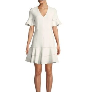 REBECCA TAYLOR NWT SIZE 6 WHITE DRESS